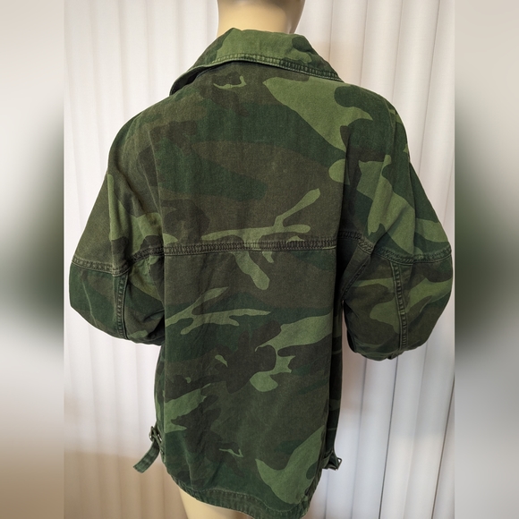 Topshop Oversized Camo Jacket - Picture 4 of 9